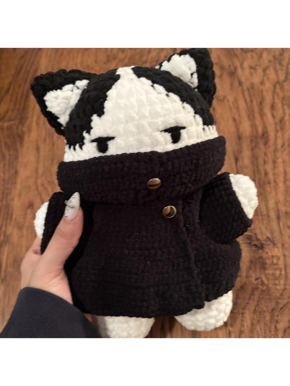 Jujutsu Kaisen Black and Multi Stuffed-animal